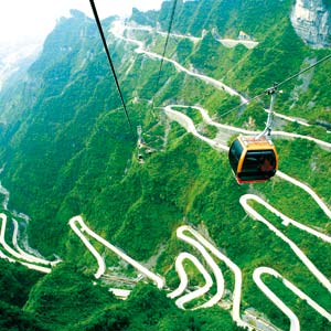 喜樂(lè)N線：天門山國(guó)家森林公園：天門山、天門洞、天門山寺、天門山公路奇觀一日游