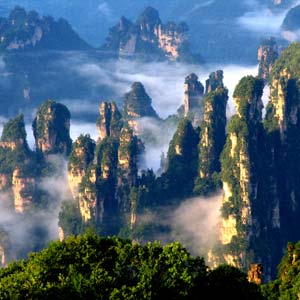 單獨(dú)成團(tuán)K線：（夏日激情）張家界、天子山、寶峰湖、猛洞河漂流三晚四日游